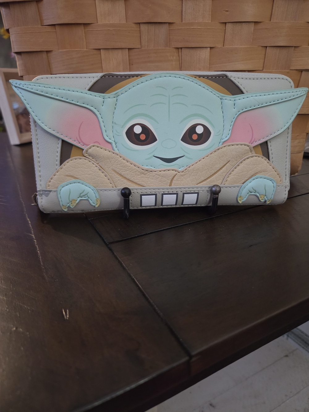 Loungefly Star Wars The Child Grogu The Mandalorian Zip Around Wallet